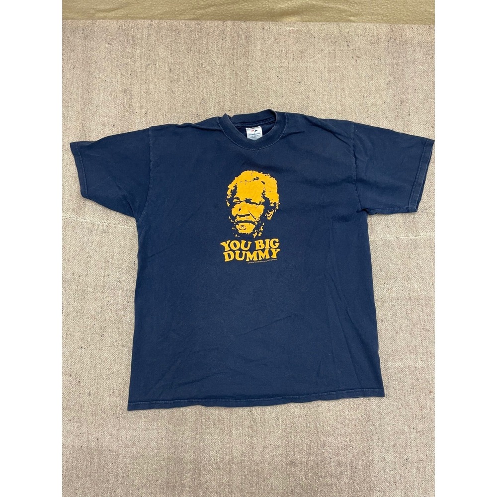 Vintage‎ Sanford and Son Graphic T-Shirt Men XL Blue 2000s Jerzees